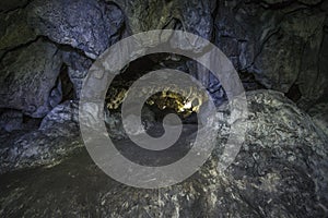 Mazarna cave in Velka Fatra national park in northern Slovakia