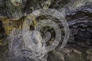 Mazarna cave in Velka Fatra national park in northern Slovakia