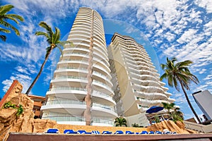 Mazatlan Golden Zone Zona Dorada, famous touristic beach and resort zone photo