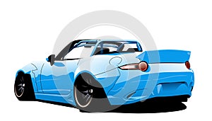 Mazda Miata MX-5 Vector Car