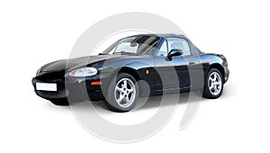 Mazda MX-5 Small convertible sports car. Marketed in Japan as Mazda Roadster and Mazda MX-5 Miata in North America