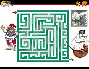 Maze activity game