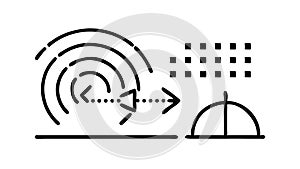 Maze with Arrow, Problem Solving, Direction, Guidance, vector design Generative AI