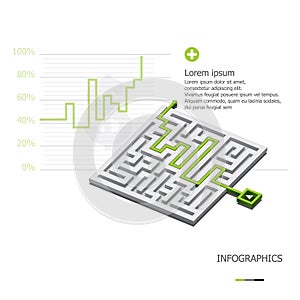 Maze Business Infographic