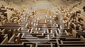 maze, choice and decision, metaphor