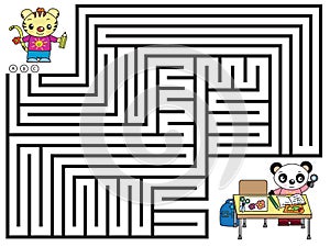 Maze game for children