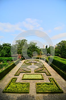 Maze Garden at at Royal Botanic Gardens, Kew