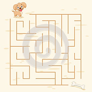 Maze Labyrinth Game,Vector Illustration