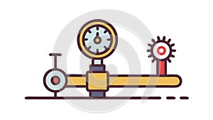 Maze Puzzle Problem Solving Icon, vector design Generative AI