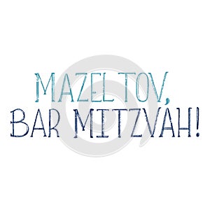 Mazeltov bar mitzvah