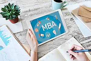 MBA Master Business Administration Education Learning Study E-learning PErsonal Growth and Career Development.