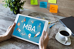 MBA Master Business Administration Education Learning Study E-learning PErsonal Growth and Career Development.