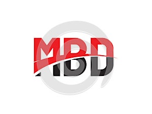 MBD Letter Initial Logo Design
