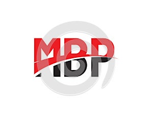 MBP Letter Initial Logo Design