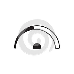 mbps speedometer icon vector