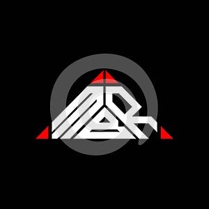 MBR letter logo creative design with vector graphic, MBR