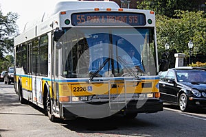 MBTA bus