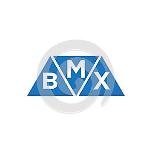 MBX abstract initial logo design on white background. MBX creative initials letter logo concept