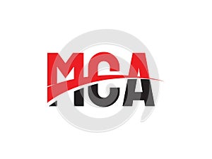 MCA Letter Initial Logo Design