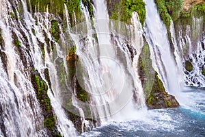 McArthur-Burney falls in Shasta National Forest