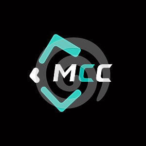 MCC creative minimalist letter logo. MCC unique vector initials alphabet letter logo design