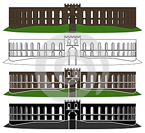 McCaig tower in front view