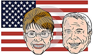 Mccain and Sarah Palin