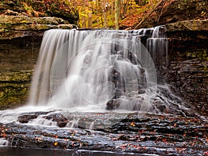 McCormick's Creek Falls in Fall