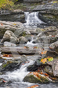 McCormicks Creek Waterfall and Boulders