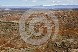 McCullough Peaks badlands