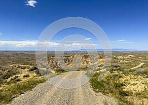 McCullough Peaks, BLM land, a wild horse land management area near Cody, Wyoming.