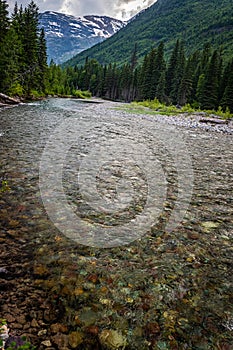 McDonald Creek Glacier National Park