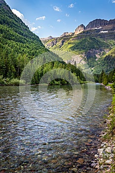 McDonald Creek Glacier National Park