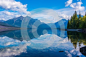 McDonald Lake, Glacier National Park, Montana, USA