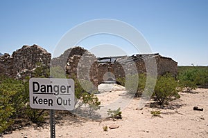 McDonald ranch house ruins