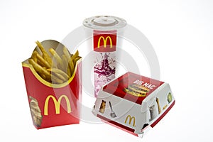 McDonalds Big Mac Menu