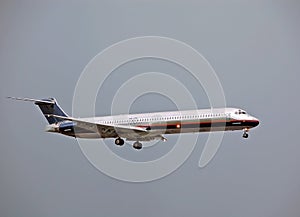 Mcdonell Douglas DC-9 (MD-80) jetliner