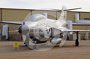 McDonnell F-101B Voodoo from the U.S. Air Force, Pima Air & Space Museum, Tucson, Arizona, USA