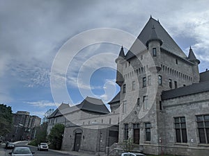 McGill University  Montreal in a bright day