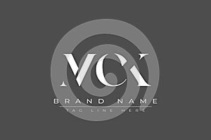 MCK abstract letter logo design