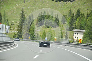 Mclaren on the Autobahn in Austria
