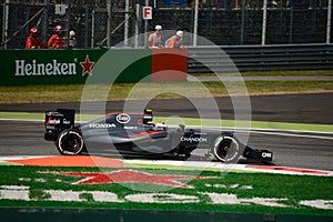 McLaren Honda Formula 1 at Monza driven by Jenson Button