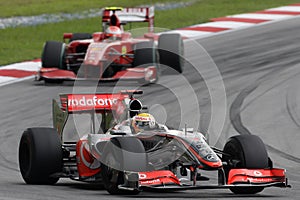 McLaren Mercedes F1 Team Lewis Hamilton 2009