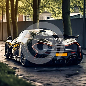 McLaren P1 On the street, Generative AI