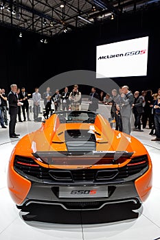 McLaren 650S Spider at the Geneva Motor Show photo
