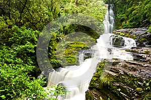 McLean Falls in the Catlins
