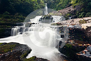 McLean Falls in The Catlins region of New Zealand