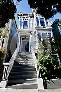 McMorry Lagan houses and barn Lower Haight Street San Francisco 2