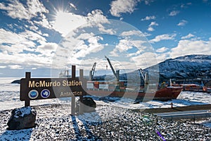 Mcmurdo Station Antarctica