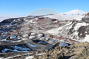 McMurdo station, Ross Island, Antarctica